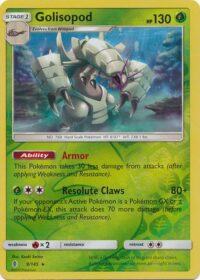 Golisopod - 9/145 - Holo Rare Reverse Holo - Ingles