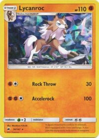 Lycanroc - 76/147 - Shattered Holo Rare - Español