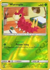 Wurmple - 24/214 - Common Reverse Holo - Español