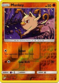 Mankey - 71/181 - Common Reverse Holo - Portuges