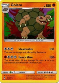 Golem - 89/214 - Holo Rare - Ingles