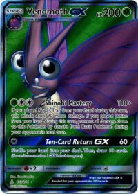 Venomoth GX - 193/214 - Full Art Ultra Rare - Español