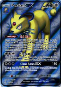 Persian GX - 207/214 - Full Art Ultra Rare - Inglés