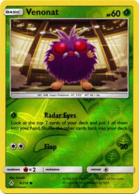 Venonat - 9/214 - Common Reverse Holo - Ingles