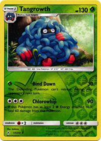 Tangrowth - 17/214 - Rare Reverse Holo - Ingles