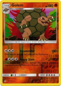 Golem - 89/214 - Holo Rare Reverse Holo - Ingles