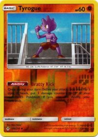 Tyrogue - 100/214 - Uncommon Reverse Holo - Español