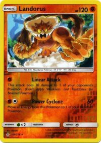 Landorus - 103/214 - Holo Rare Reverse Holo - Ingles