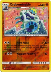 Crabominable - 105/214 - Rare Reverse Holo - Ingles