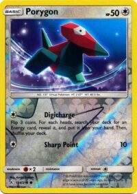 Porygon - 154/214 - Common Reverse Holo - Ingles