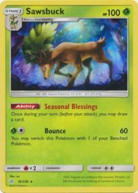 Sawsbuck - 16/236 - Holo Rare - Ingles
