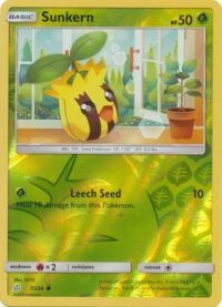 Sunkern - 7/236 - Common Reverse Holo - Portugues