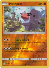 Nosepass - 106/236 - Common Reverse Holo - Ingles