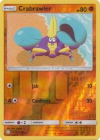 Crabrawler - 121/236 - Common Reverse Holo - Portugues