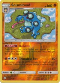 Seismitoad - 117/236 - Rare Reverse Holo - Portugues