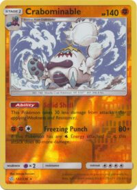 Crabominable - 122/236 - Rare Reverse Holo - Portugues