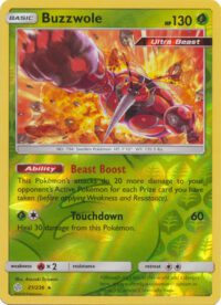 Buzzwole - 21/236 - Holo Rare Reverse Holo - Portugues