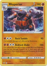 Rhyperior - 099/202 - Holo Rare - Ingles