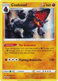 Coalossal - 107/192 - Holo Rare - Ingles
