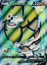 Sandaconda V - 184/192 - Full Art Ultra Rare - Español