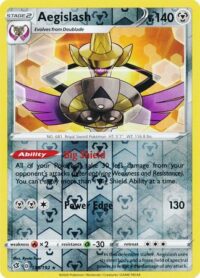 Aegislash - 135/192 - Rare Reverse Holo - Español