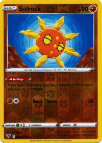 Solrock - 092/189 - Uncommon Reverse Holo - Español