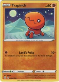 Trapinch - 40/72 - Common- Ingles - Near Mint