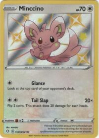 Minccino - SV93/SV122 - Shiny Rare - Inglés