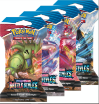 1 x Sleeved Booster Sword and Shield: Battle Styles - Inglés