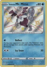 Galarian Mr. Mime - SV20/SV122 - Shiny Rare - Ingles - Near Mint