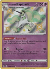 Galarian Rapidash - SV48/SV122 - Shiny Rare - Español - Near Mint