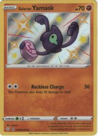 Galarian Yamask - SV65/SV122 - Shiny Rare - Ingles - Near Mint