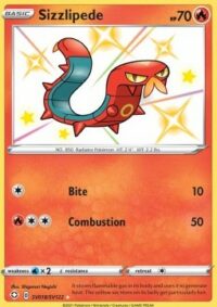 Sizzlipede - SV18/SV122 - Shiny Rare - Español - Near Mint
