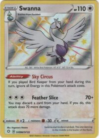 Swanna - SV96/SV122 - Shiny Rare - Español - Near Mint