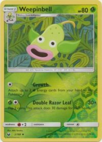 Weepinbell - 2/168 - Uncommon Reverse Holo - Ingles