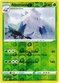 Abomasnow - 013/192 - Rare Reverse Holo - Español