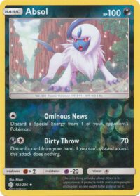 Absol - 133/236 - Uncommon Reverse Holo - Ingles