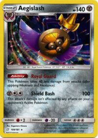 Aegislash - 109/181 - Holo Rare - Ingles