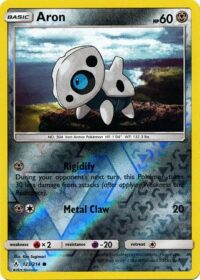 Aron - 123/214 - Common Reverse Holo - Ingles