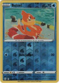 Buizel - 22/72 - Common Reverse Holo - Ingles - Near Mint