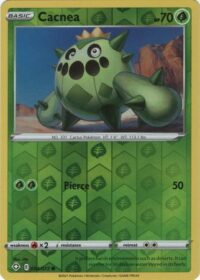 Cacnea - 4/72 - Common Reverse Holo - Ingles - Near Mint