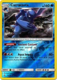 Carracosta - 45/236 - Uncommon Reverse Holo - Ingles