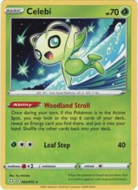 Celebi - 3/72 - Rare - Ingles - Near Mint