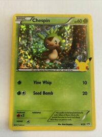 Chespin - 6/25 - 25th Anniversary Holo Promo