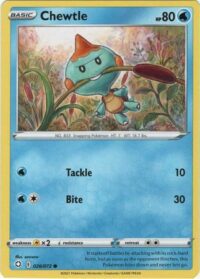 Chewtle - 26/72 - Common - Ingles - Near Mint