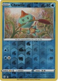 Chewtle - 26/72 - Common Reverse Holo - Ingles - Near Mint
