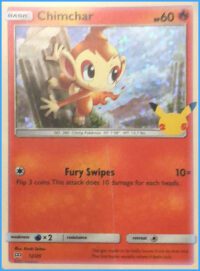 Chimchar - 12/25 - 25th Anniversary Holo Promo