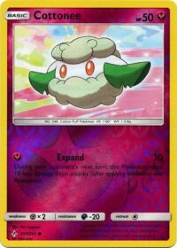 Cottonee - 139/214 - Common Reverse Holo - Ingles