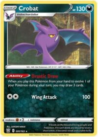 Crobat - 91/163 - Holo Rare - Ingles - Near Mint
