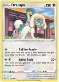 Drampa - 119/163 - Rare - Ingles - Near Mint